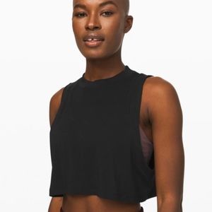 EUC Lululemon All Yours Cropped Tank